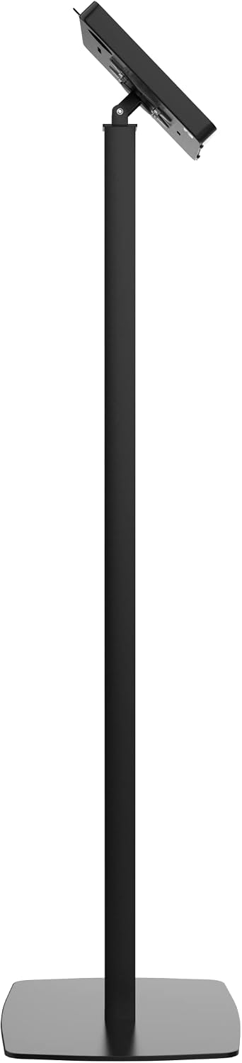 Thin Floor Stand - CTA Tall Standing 360 Degree Kiosk Display Tablet Holder - Charger Access & Lock for iPad mini A17 Pro & 1/2/3/4/5/6 - Samsung Tab A 8″