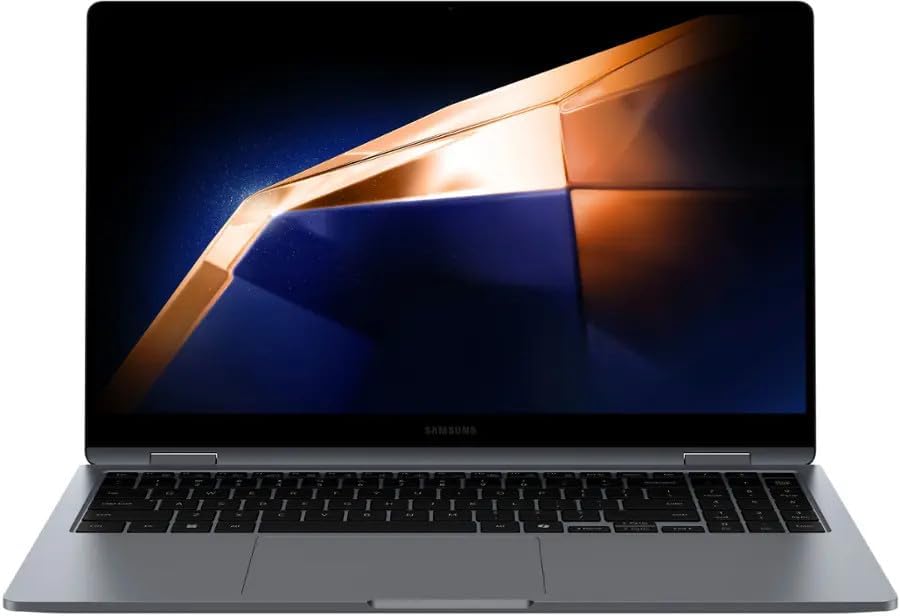 Samsung Galaxy Book4 360 2-in-1 Business Laptop, 2025, 15.6' 1920x1080 Touch, Intel-10 Core 7 150U, 16GB LPDDR5, 1TB SSD, Win11 Home, Backlit KB, Wi-Fi 6E, BT 5.1, Thunderbolt 4, 1080p Camera, Gray