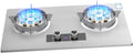 Gas Cooktop,29003 BTU Stainless Steel Gas Stove,Home Tabletop/Built-in Two Burners,Easy to Clean,Flameout Protection(LPG)(NG) (Size : LPG), 18648