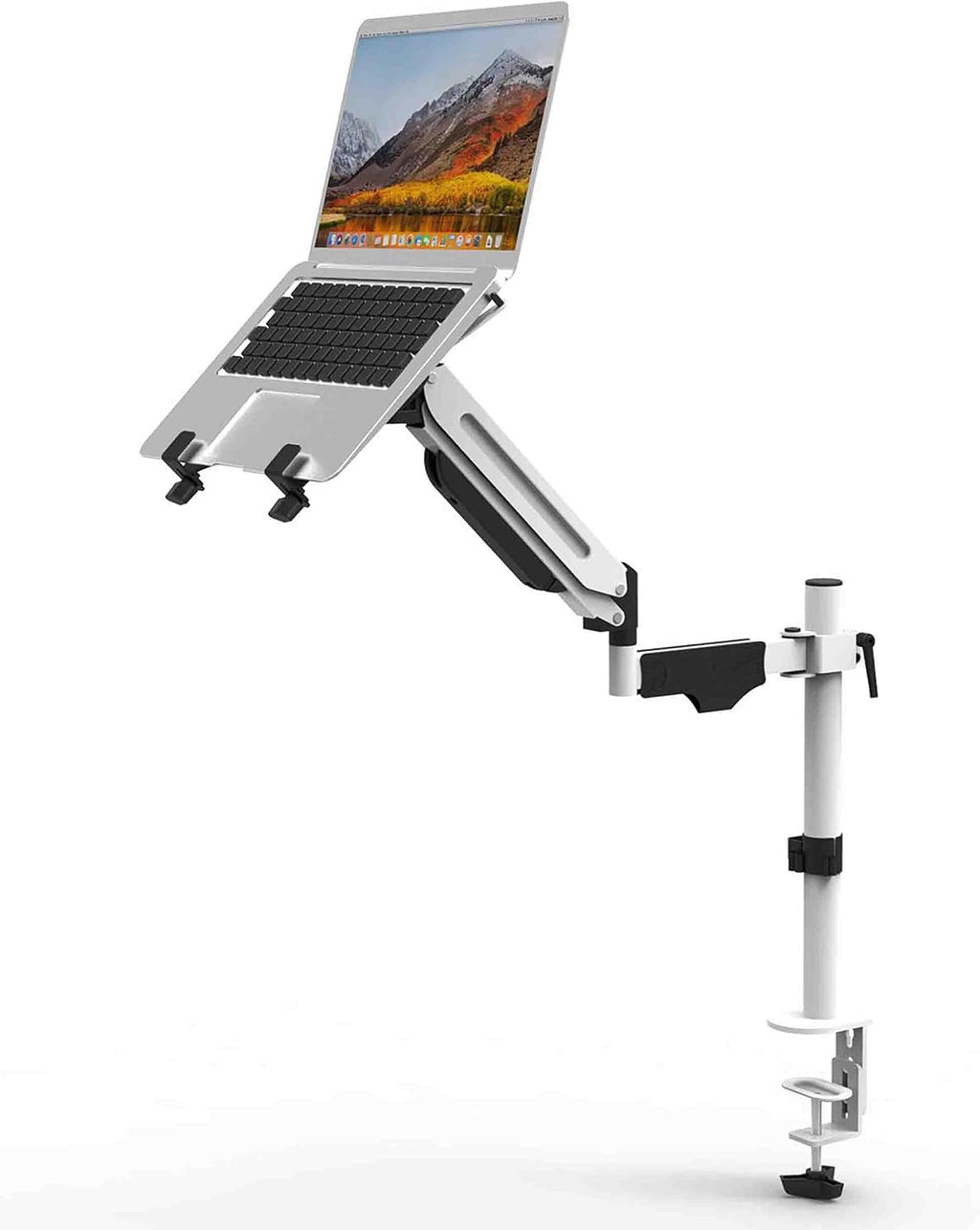 Odyssey Laptop Mount Arm Stand in White