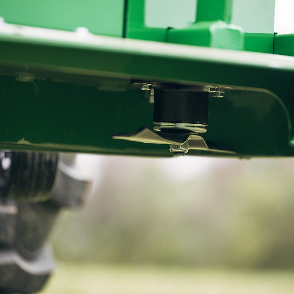 Titan Attachments 3 Point PTO Finish Mower, 60' Cutting Width, Category 1 Hitch, Rear Discharge, Requires 25-40 HP Tractor, Low-Noise Cast Iron Gearbox, Green Finish