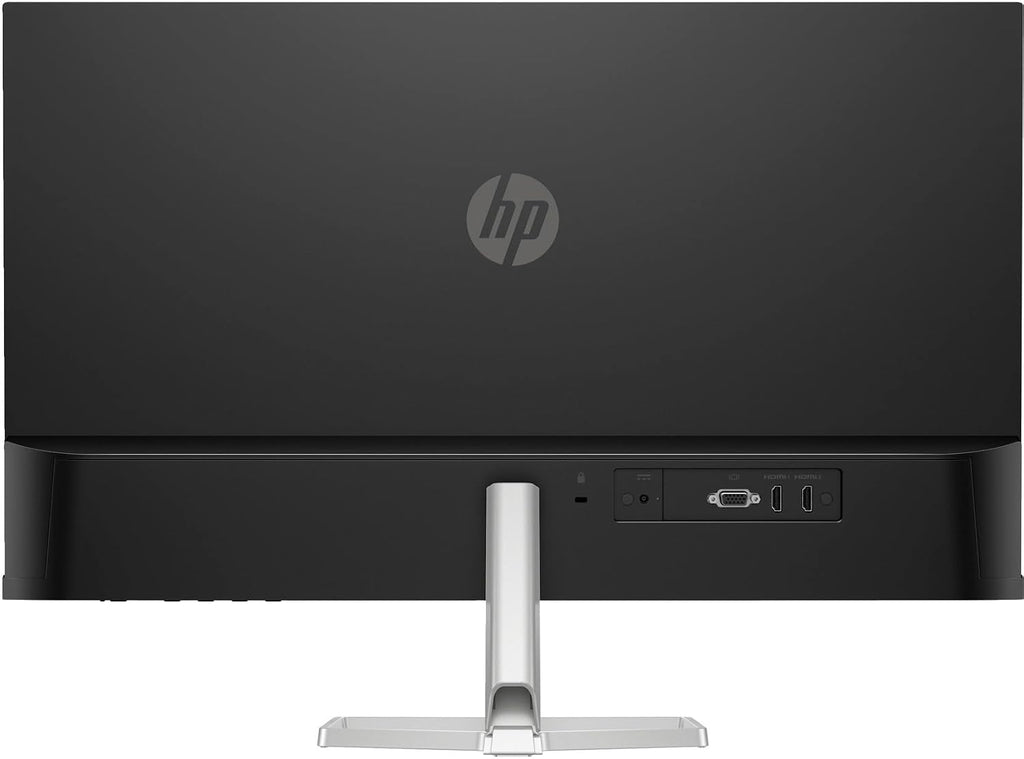 HP Series 5 527sf Monitor (Replaces Model M27h) 94F44AA#ABA w/Docztorm Dock, 27' FHD IPS (1920x1080) Display, 2x HDMI, 1x VGA, Flicker-free, Ideal for Home & Business, Black/Silver (2024 Latest Model)
