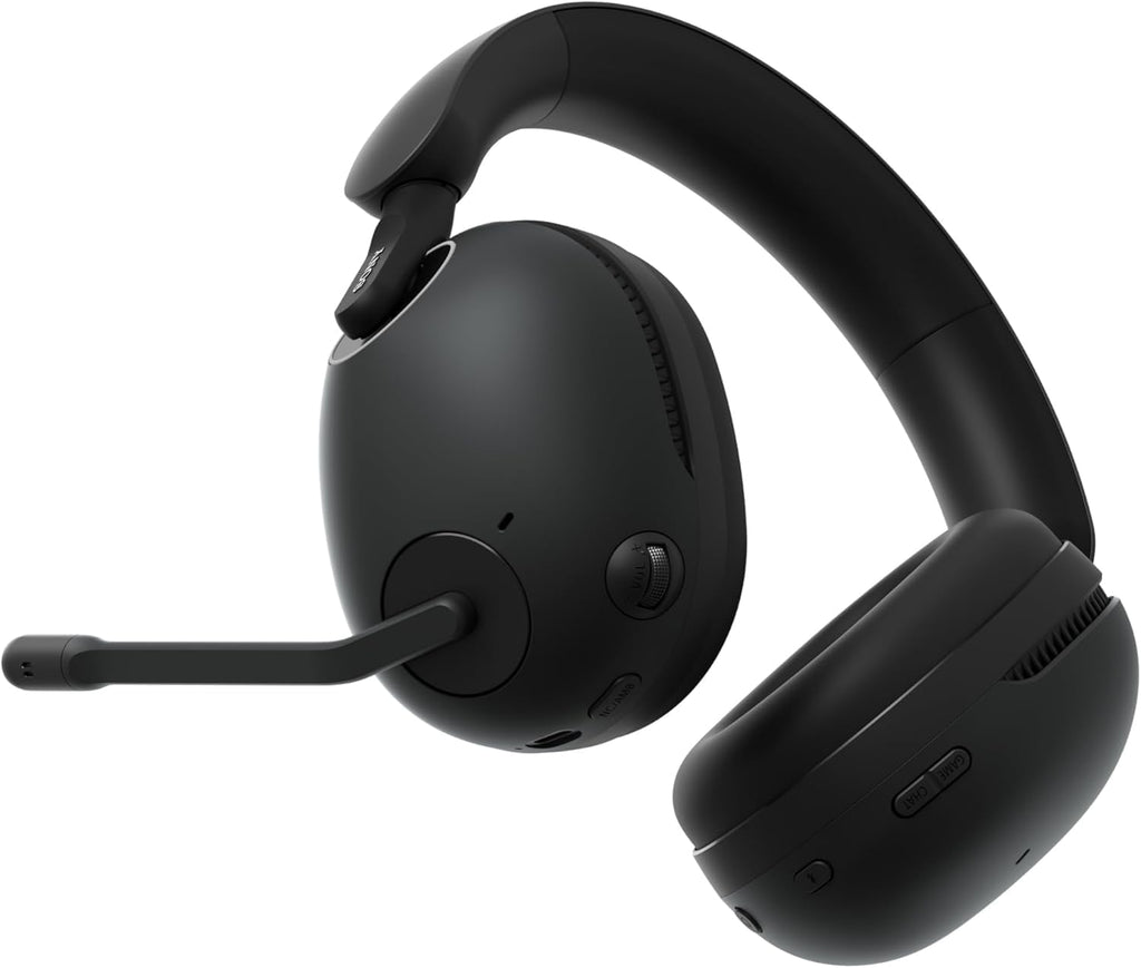 Sony INZONE H9 Gaming Headset, Wireless Noise Canceling Bluetooth Headset with Microphone, 360 Spatial Sound, for PC and PS5 (WH-G900N) Bundle with Turnstile Audio Desktop Headphone Stand (Black)