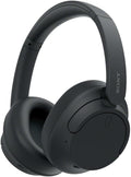 Sony WHCH720N/B Wireless Noise Cancelling Headphone, Black Bundle with Deco Gear Premium Hard Body Case + Converter Adapter Type C + Mizco Travelocity in-Ear Headphone + 2 Year Protection Pack