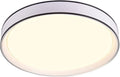 Modern Simple LED Ceiling Light, Dimmable Wrought Iron Ceiling Lamp for Bedroom Living Room Dining Room Lighting Fixtures(White)