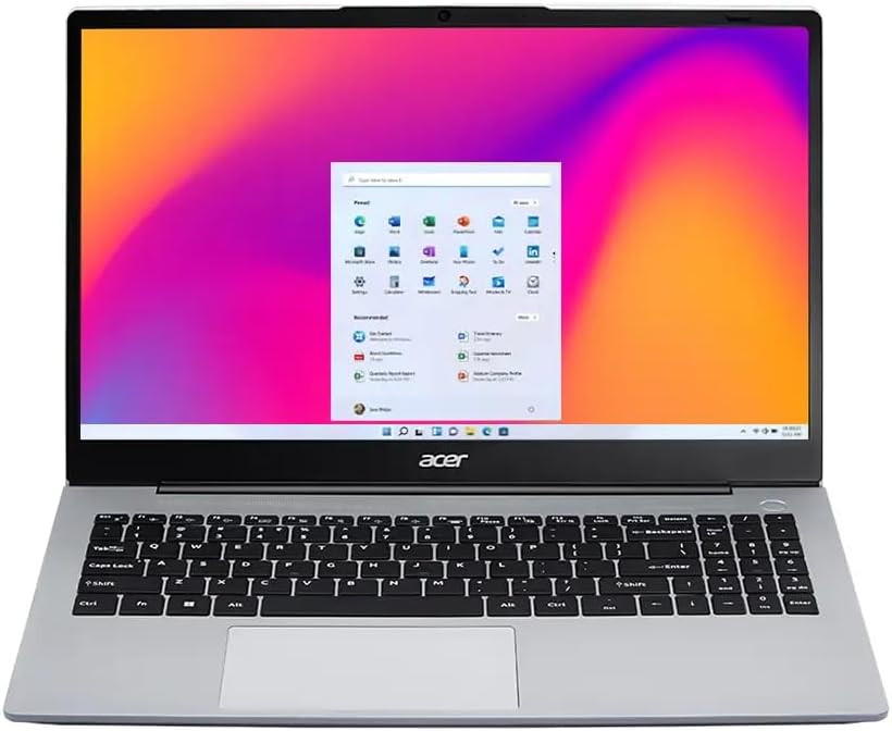 Acer Aspire 3 Laptop / 15.6' 1920x1080 60Hz / 8 Cores AMD Ryzen 7 7730U AMD Radeon Graphics / 32GB DDR4 4TB NVMe SSD/Backlit Keyboard Wi-Fi 6 / Win11 Pro/Pure Silver / 32GB USB
