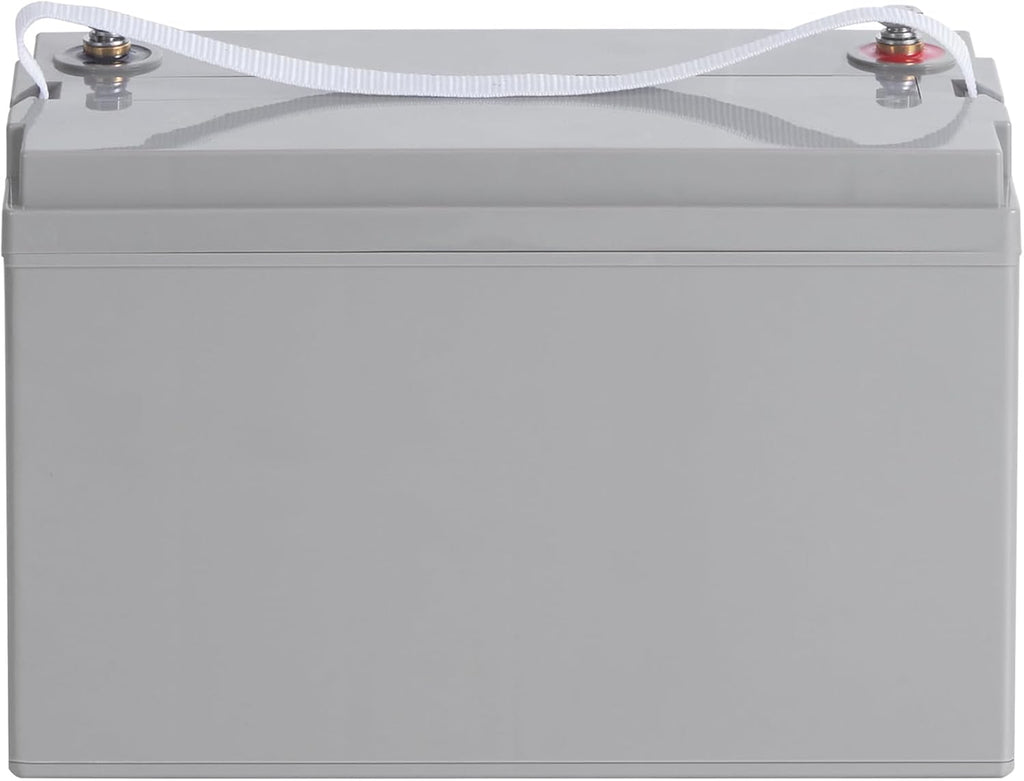 VEVOR Deep Cycle Battery, 12V 100 AH, AGM Marine Rechargeable Battery, High Self-Discharge Rate 800A Current, for RV Solar Marine Off-Grid Applications UPS Backup Power System