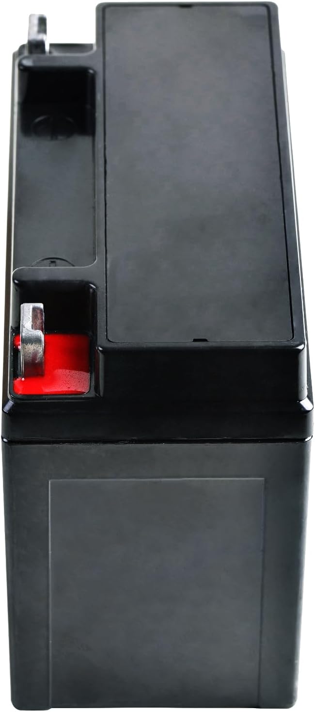 High Performance MFQ-6.5 12V AGM Motorcycle Rechargeable Battery 6.5AH 10HR Sealed Lead Acid Replacement Battery for Dirt Pit Bike ATV Scooter Lawn Mower Go Kart Four-Wheeler Buggy Mobility Moped (4)