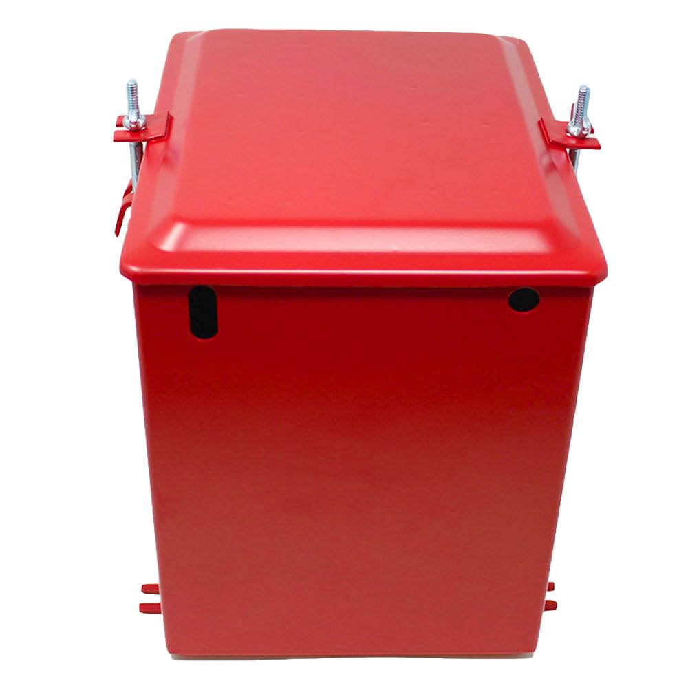 358544R91 Battery Box with Lid, Fits Farmall C, Super C, Super A Fits International Super A Super A-1 Super AV Super AV-1 C Super C