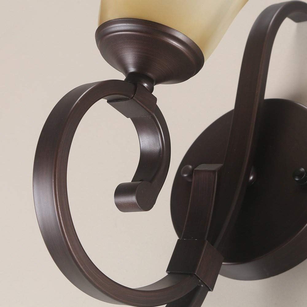 Wall lamp, Creative Gooseneck Black Wall Light Retro Personality Wall Illumination Fixtures Country Wrought Iron Wall Sconce Hotel Aisle Bar Lobby Home Decoration Wall Lant(Single Head)