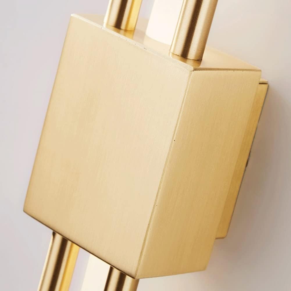 Wall Sconces Nordic Wrought Iron Wall Sconce Modern Minimalist Art Wall Light Wall Mounted Lighting Fixture for Bedroom Bathroom Porch Restaurant Villa Balcony Restaurant Study Decoration(White Light,