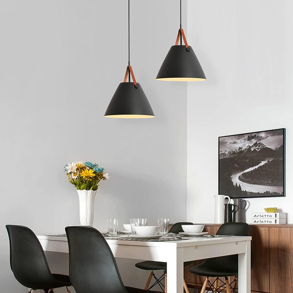 Simple Wrought Iron Chandelier Nordic Creative Macaron Pendant Light Modern Chandelier 1-Light Fixture for Bathroom, Kitchen Island, Study Lighting