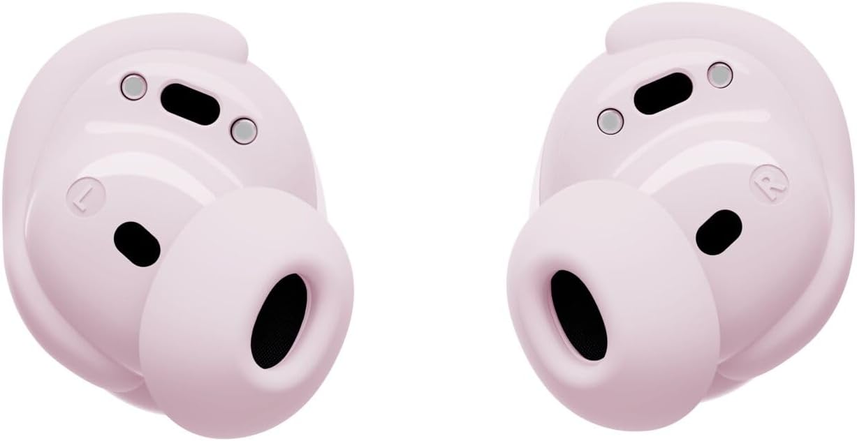 Bose QuietComfort Earbuds - True Wireless Bluetooth Earbuds with Active Noise Cancellation and Mic, USB-C Charging, IPX4 Rating, Up to 8.5 Hours of Playtime, Petal Pink - Limited Edition Color
