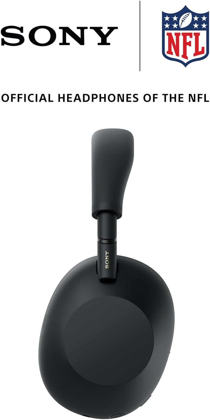 Sony WH-1000XM6/B Best Wireless Noise Canceling Headphones, Black Bundle with Deco Essentials Exclusive CPS 26 Month Protection Pack | Official USA Partner Model