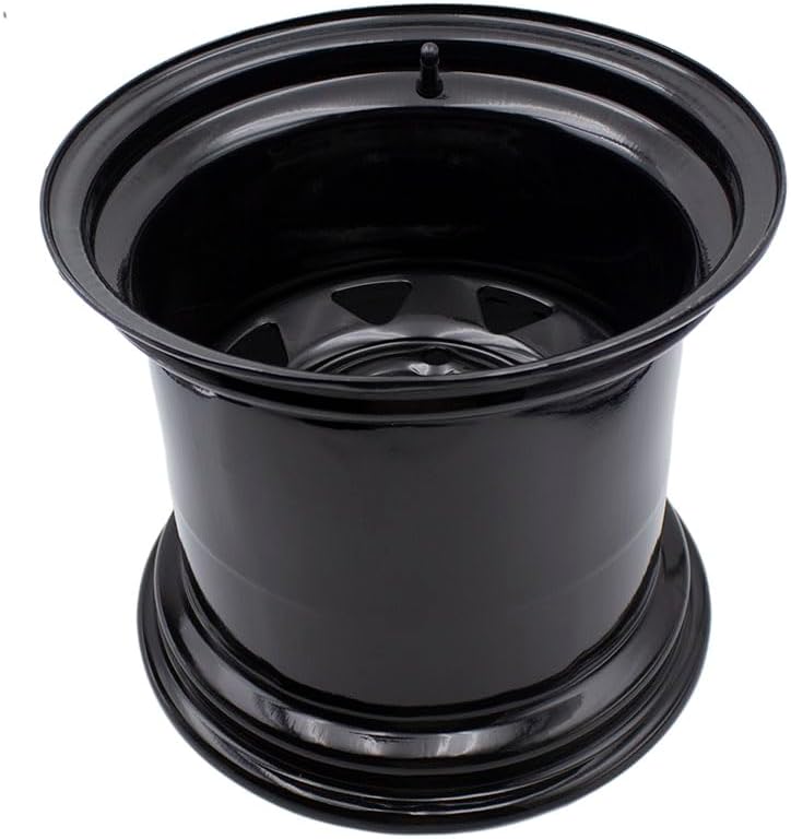 ATV RTV Mower Rim 12x10.5 WHEEL RIM 5/4.5 for Zero Turn Riding Garden Lawn Mower Compact Tractors Heavy Equipment 12 x 10.5 Rim 5 Lugs Bolt Circle 4.5 inch,backspace 4.75 inch