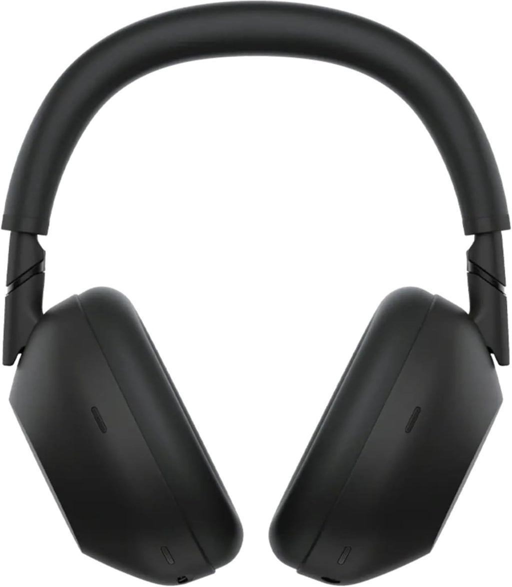 Sony WH-1000XM6 Wireless QN3 Processor Noise-Canceling Headphones (Black) with Stand and Accessories Bundle (4 Items)