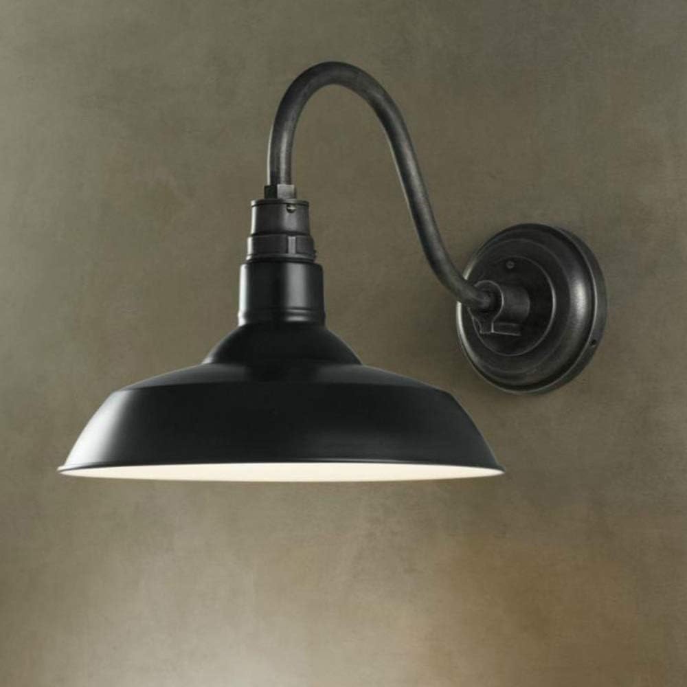 Modern Wall Mount Lamp, V-intage Retro Wall Lamp Black Wrought Iron Bracket Light Industrial Decor Bracket Light E27/E26 Living Room Bedroom Bathroom Wall Sconce Lighting Room Bedside Lamps