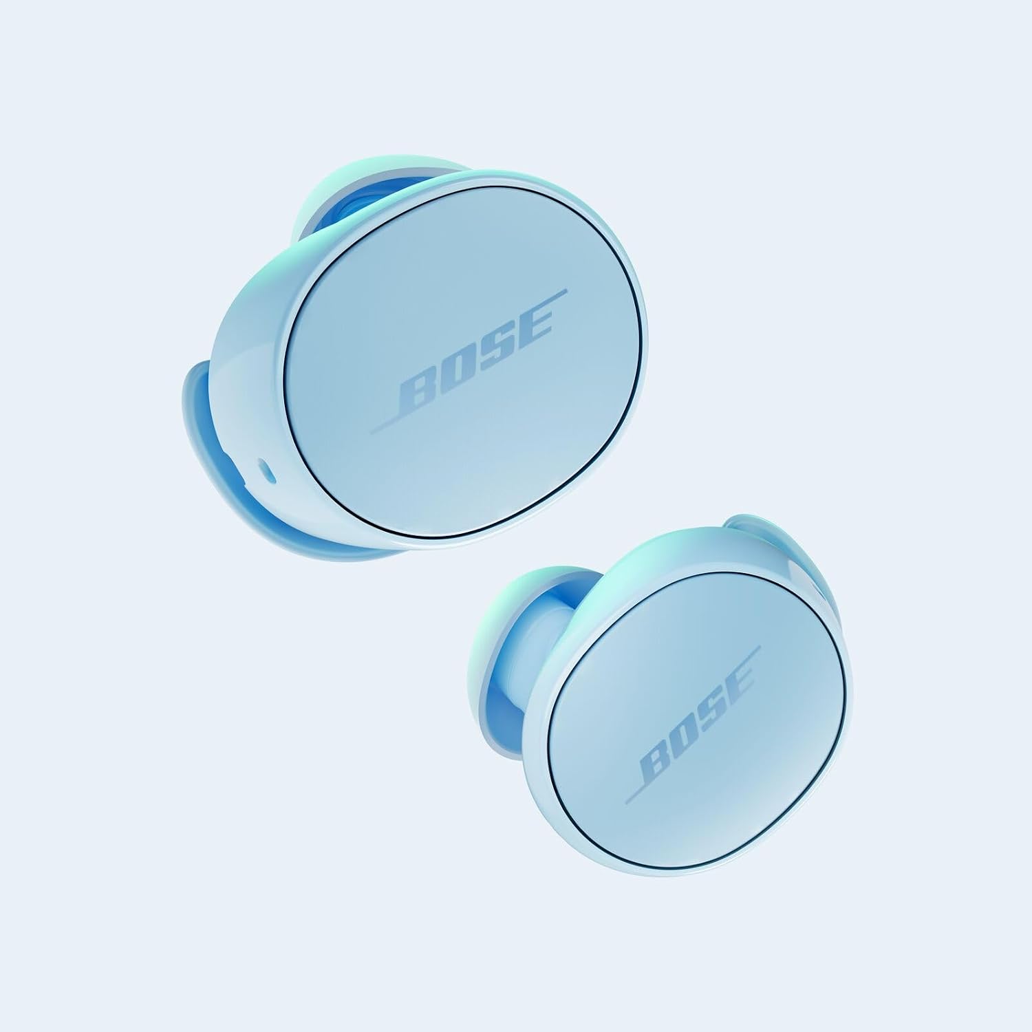 Bose QuietComfort Earbuds - True Wireless Bluetooth Earbuds with Active Noise Cancellation and Mic, USB-C Charging, IPX4 Rating, Up to 8.5 Hours of Playtime, Ice Blue - Limited Edition Color