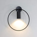 Bathroom Dresser Wall Lamp Wrought Iron Lamp Body,Ring LED Wall Sconce, d LED Wall Lights Fixture Wall Decor,Kitchen Bedroom Living Dining Rooms Corrido Lighting Fixtures