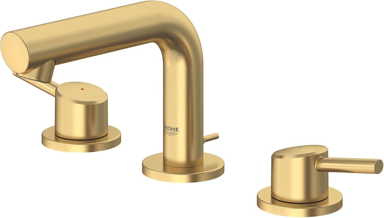 GROHE 205722431 Concetto 8' Widespread 2-Handle S-Size Bathroom Faucet, 1.2 GPM, Matte Black