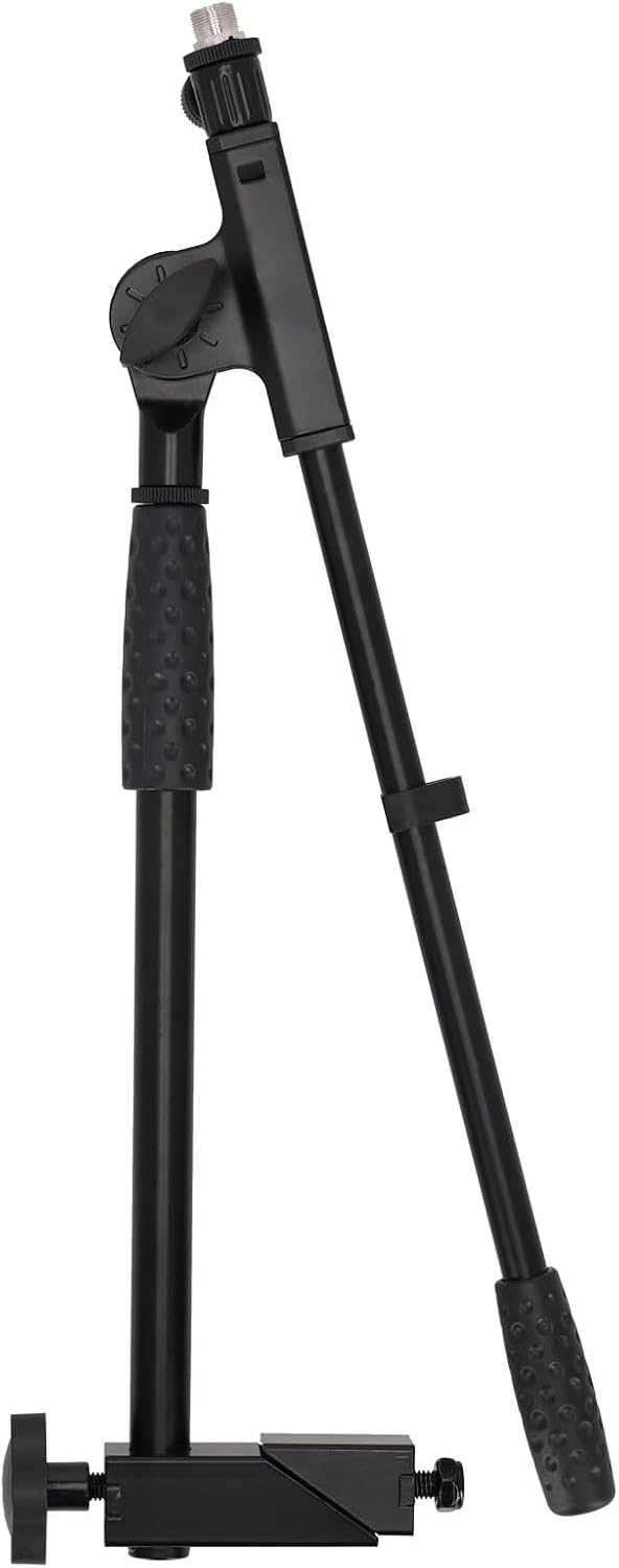 Rockville Z40W Bundle: Z-Style Pro Keyboard Stand with Wheels and Bag, Adjustable Height & Width, ZLS Laptop Stand Attachment, ZMS Microphone Boom Attachment, 3-items