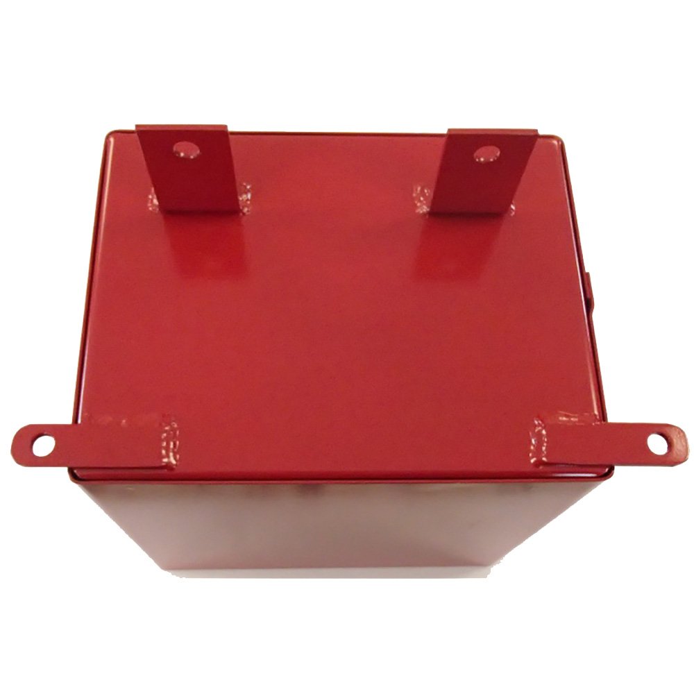 50937DX Battery Box with Lid and Hardware - Fits Farmall A, B, BN - Restoration Quality! Fits International A B BN