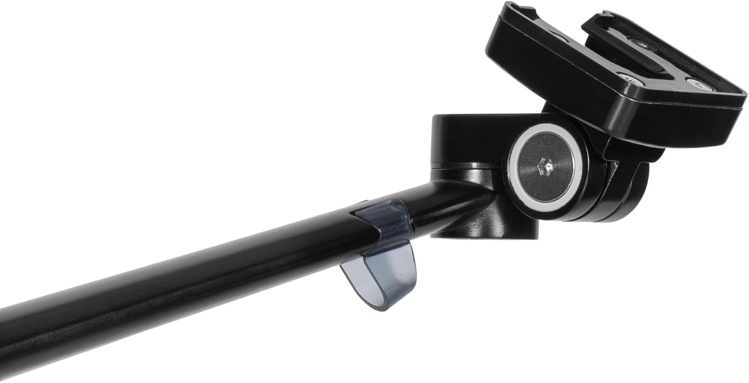 Gator Frameworks 6-in-1 Content Creator and Streaming Desktop Stand Set – Includes Smartphone Clamp, Laptop Clamp, Ring Light, and More! (GFW-STREAMSTAND)
