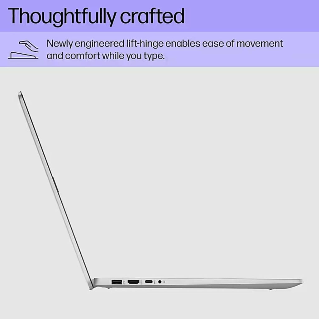 HP 17.3' Touchscreen Laptop with Lifetime Office 365 for the Web | Backlit Keyboard, Fingerprint Reader | Intel 13th Gen Core i5 CPU (10 Cores, 4.6GHz) | 16GB RAM, 1TB SSD | WiFi 6, Bluetooth 5.3