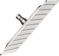 VBFF-Shower Head,rain shower head, 10 inch- Square Shower Head, 1.8 GPM Flow Rate, rainfall showerhead,VBFF08 (Brushed Nickel)