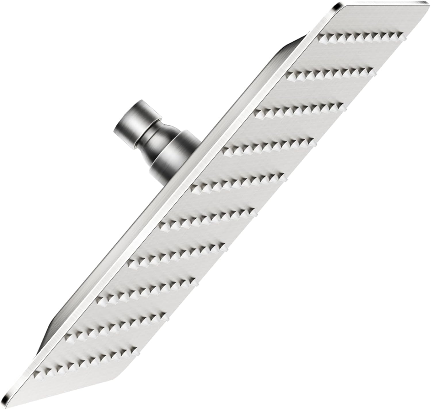 VBFF-Shower Head,rain shower head, 10 inch- Square Shower Head, 1.8 GPM Flow Rate, rainfall showerhead,VBFF08 (Brushed Nickel)
