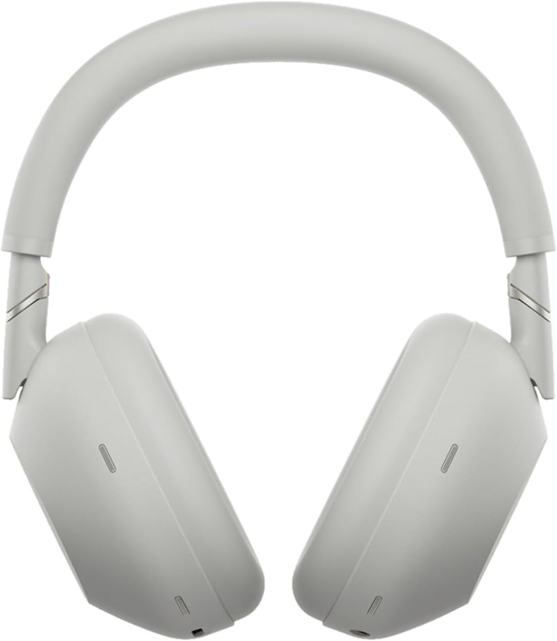 Sony WH-1000XM6 Wireless Noise-Canceling Headphones (Silver) Bundle with Rechargeable Clip-On Light (2 Items)
