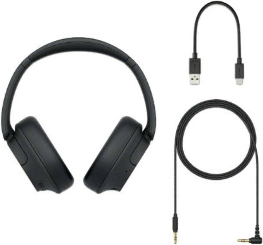 Sony - Wireless Over THE Ear Noise CANCELING Headphones with Protective CASE - BLAC