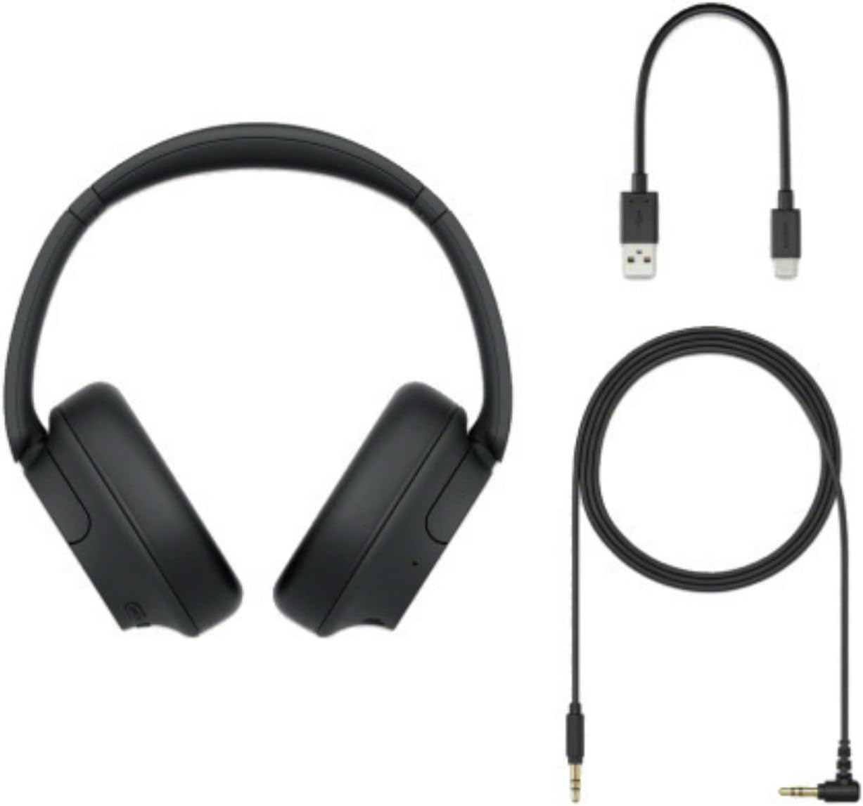 Sony - Wireless Over THE Ear Noise CANCELING Headphones with Protective CASE - BLAC