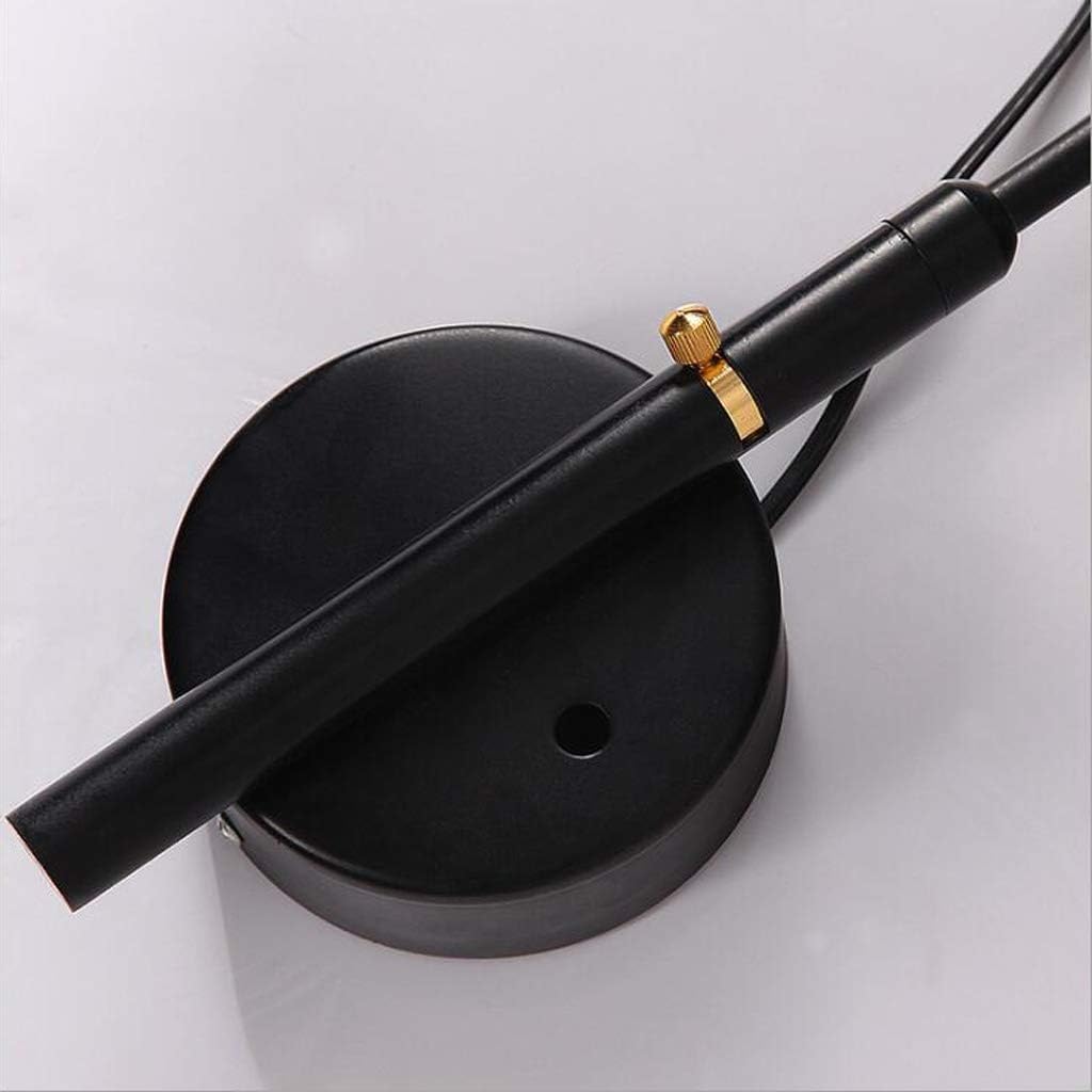 Sconce Wall Lighting Nordic Retro Wall Lamp Wrought Iron Wall Lamp Industrial Wind Long Rod Rocker Bedroom Bathroom Light Fixtures