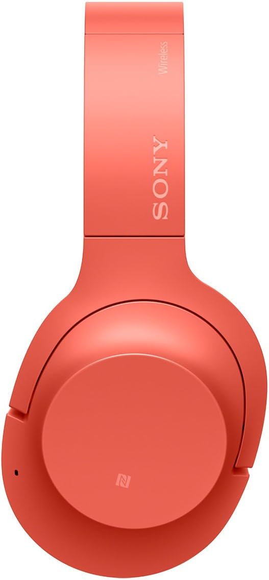 Sony - H900N Hi-Res Noise Cancelling Wireless Headphone Twilight Red (WHH900N/R)