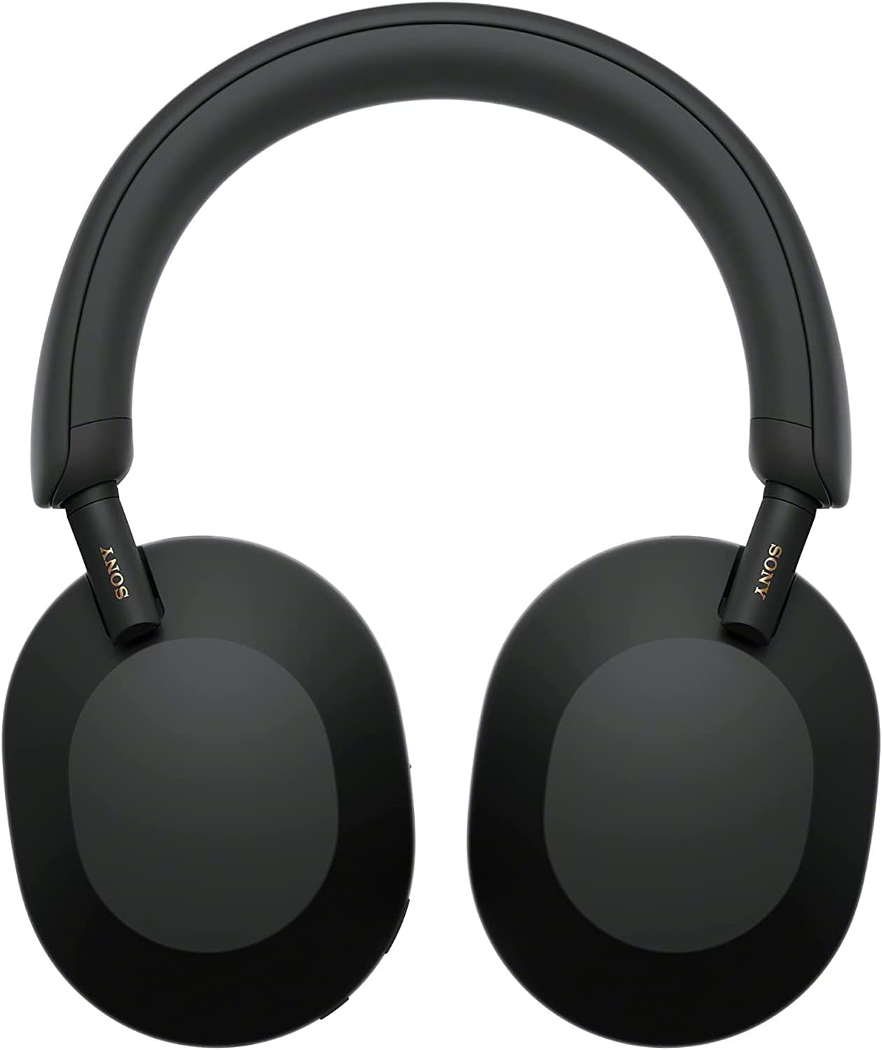 Sony WH-1000XM5 Premium Noise Canceling Headphones, Auto NC Optimizer, 30-Hour Battery, Alexa Voice Control, Black Bundle with Deco Gear Pro Audio Headphone Stand in Matte Black/Red