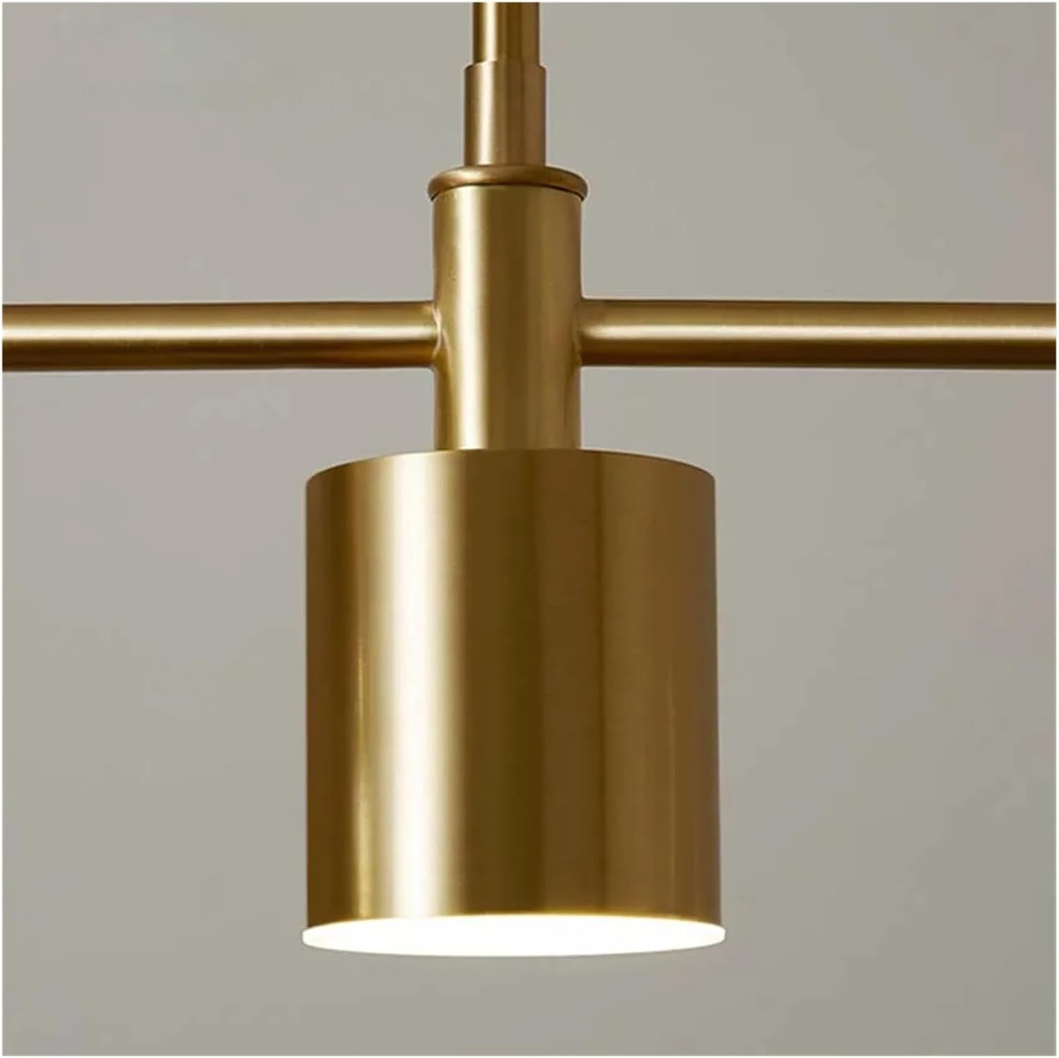 Wrought Iron led Chandelier Modern Black Gold Long Strip 4 Lights Dining Room Kitchen bar - Hanging Light fixtures, Single Chandelier