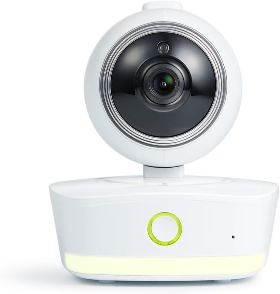 Bebcare Motion - Video Baby Monitor (2-Camera Bundle): 4.3' Ultra-Clear Screen, 360° Pan-and-Tilt Camera, Temperature Sensor, Motion and Sound Alert, Auto Baby Tracking Camera