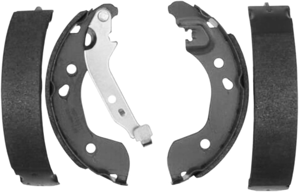 Detroit Axle - 8pc Brake Kit for 2012-2019 Nissan Versa Note, 2015-2017 Micra, Front Brake Rotors Ceramic Brakes Pads, Rear Brakes Drums Semi-Metallic Brake Shoes Replacement : 10.24' inch Rotor