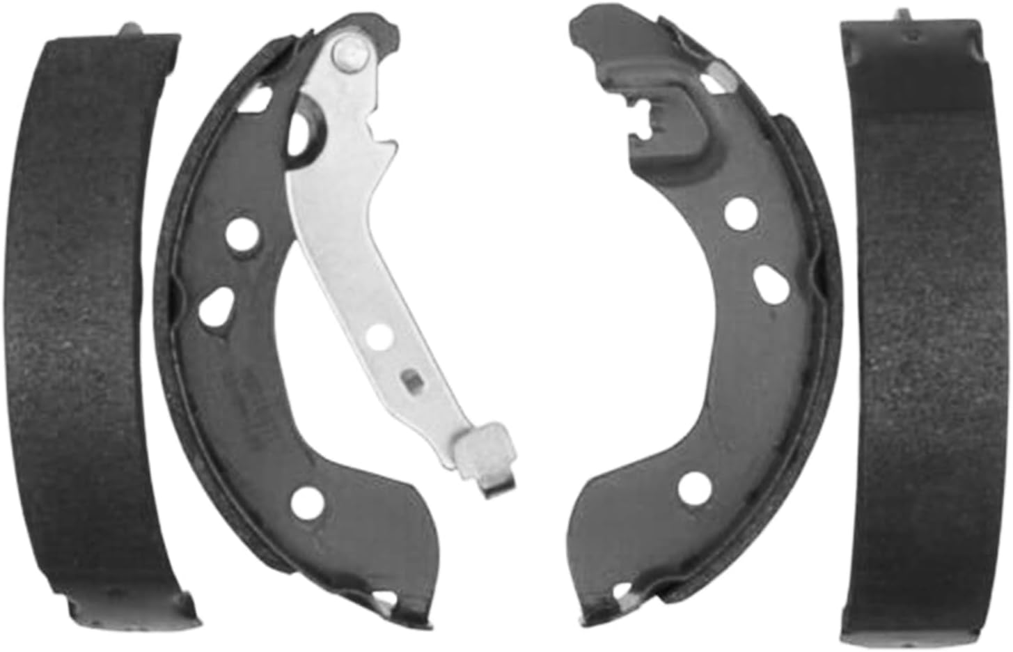 Detroit Axle - 8pc Brake Kit for 2012-2019 Nissan Versa Note, 2015-2017 Micra, Front Brake Rotors Ceramic Brakes Pads, Rear Brakes Drums Semi-Metallic Brake Shoes Replacement : 10.24' inch Rotor