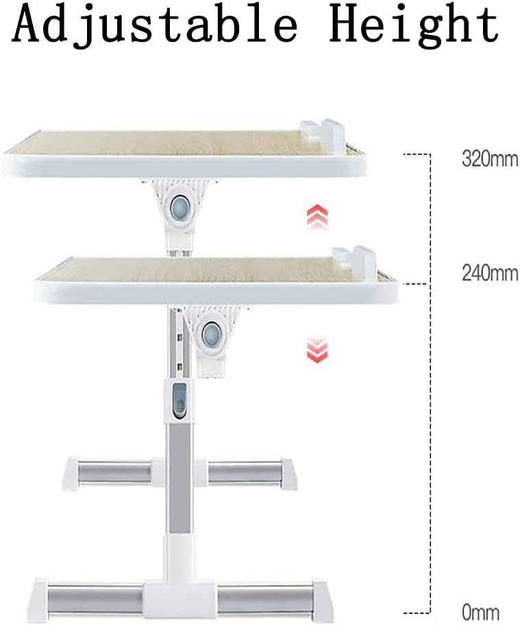 Laptop Stand Adjustable Height,Folding Laptop Table,Laptop Stand with Fan,for Bed Sofa Couch Office