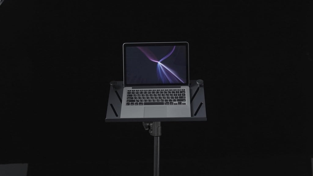 9.Solutions Laptop Holder, 9.VB5118, Desktop Aluminum Stand for MacBook Adjustable,Multi-Angle Stand Phone Stand Portable Laptop Riser Notebook Holder Stand