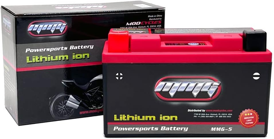 MMG Motorcycle Battery Lithium Ion (YTZ10S-CCA 240)