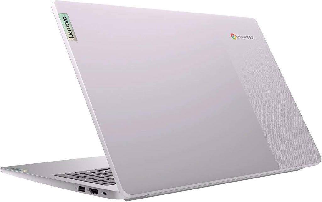Lenovo IdeaPad 3i Chromebook 15.6' FHD Laptop, Intel Celeron N4500, 4GB Memory, 64GB eMMC + 128GB Memory Card Storage, Chrome OS, Artic Grey with Accessories