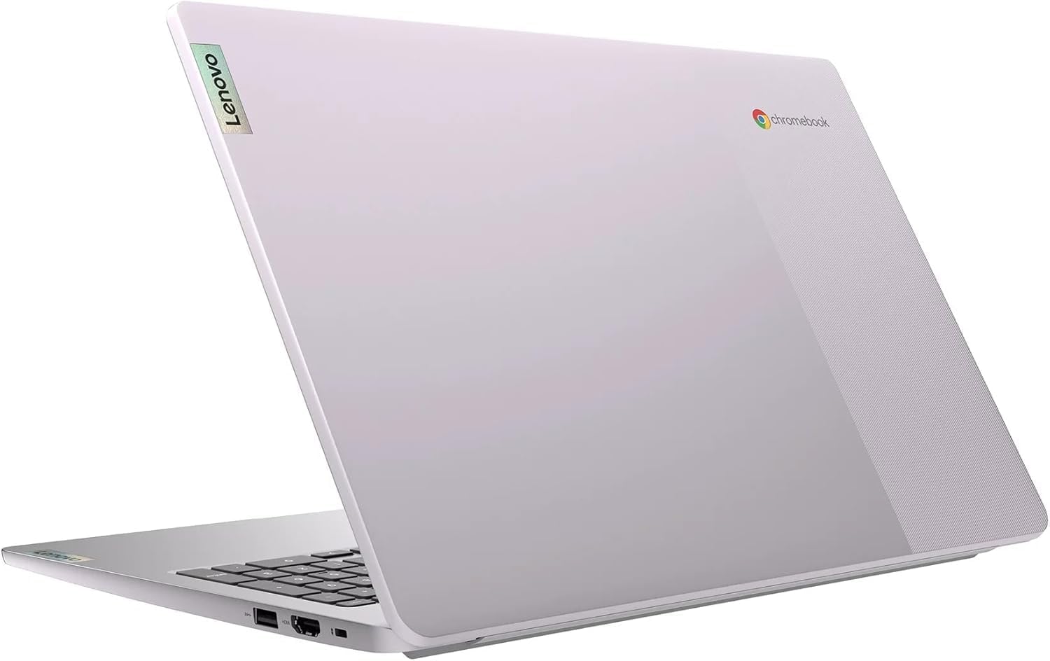 Lenovo IdeaPad 3i Chromebook 15.6' FHD Laptop, Intel Celeron N4500, 4GB Memory, 64GB eMMC + 128GB Memory Card Storage, Chrome OS, Artic Grey with Accessories