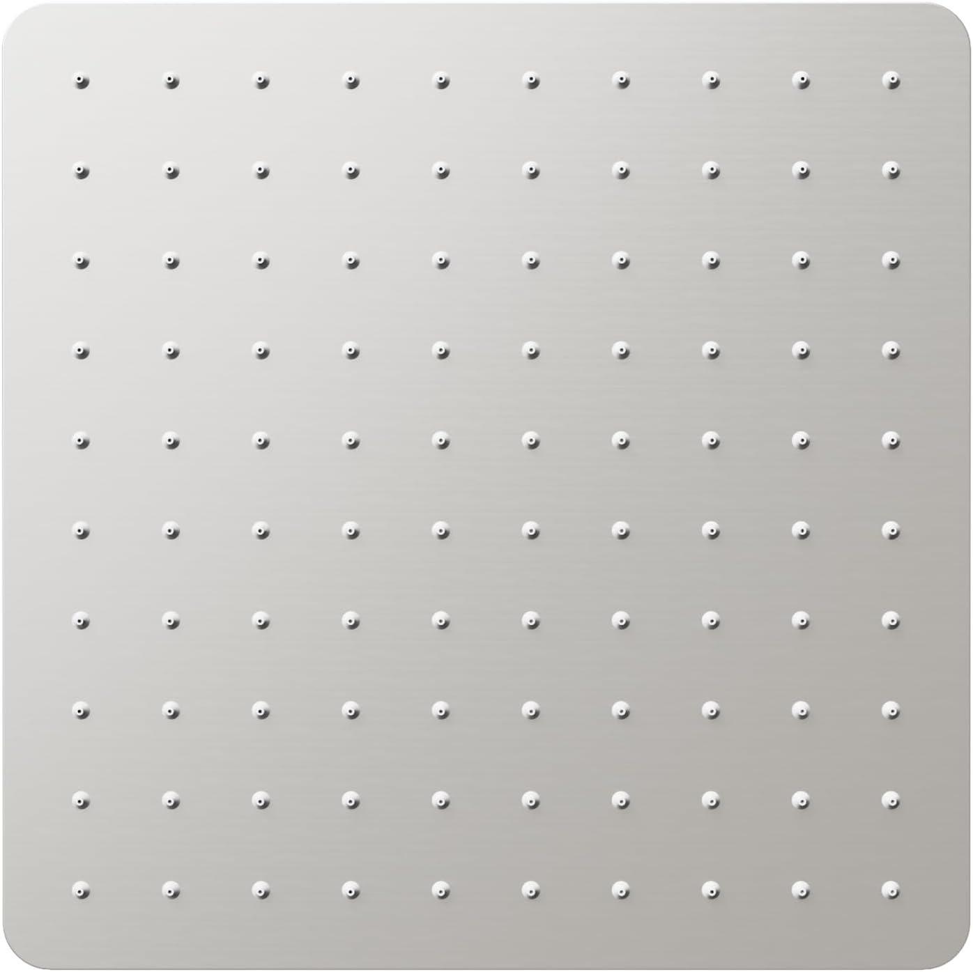 VBFF-Shower Head,rain shower head, 10 inch- Square Shower Head, 1.8 GPM Flow Rate, rainfall showerhead,VBFF08 (Brushed Nickel)