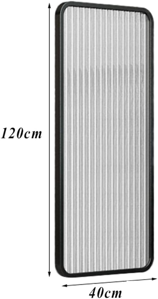 Urinal Privacy Screen Toilet Partition, Wall-Mounted Wrought Iron Tempered Glass Urinal Barrier Divider Partition for Public Space, Bathroom, Hotel (Gold)