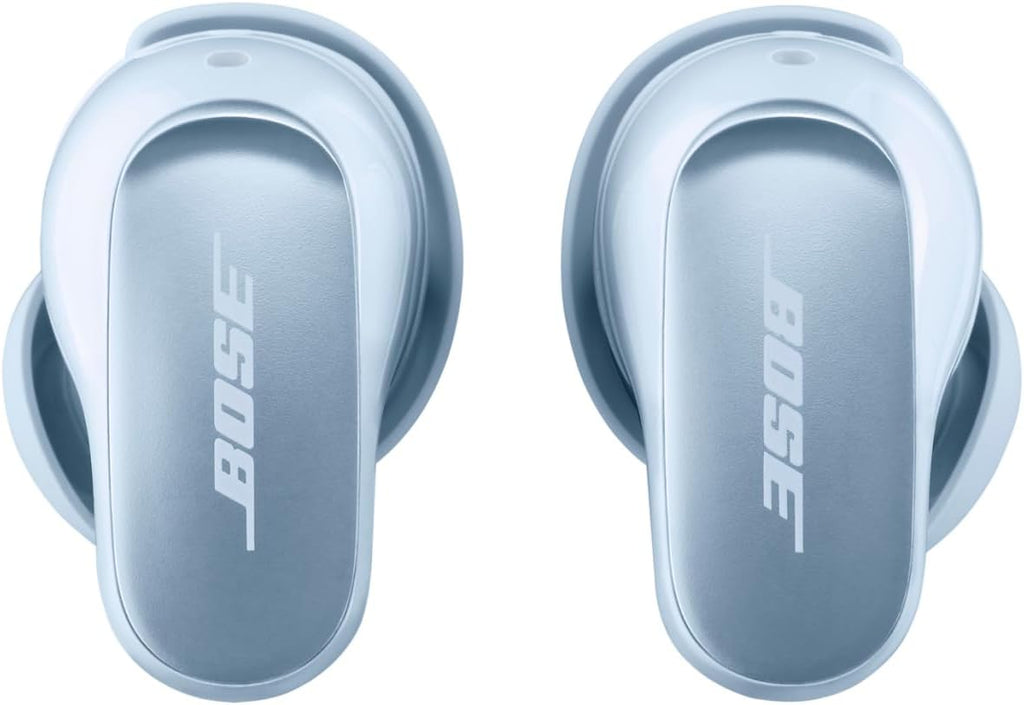 Bose QuietComfort Ultra Wireless Earbuds, Noise Cancelling, Bluetooth Earbuds with Spatial Audio and World-Class Noise Cancellation, Moonstone Blue - Limited Edition Color
