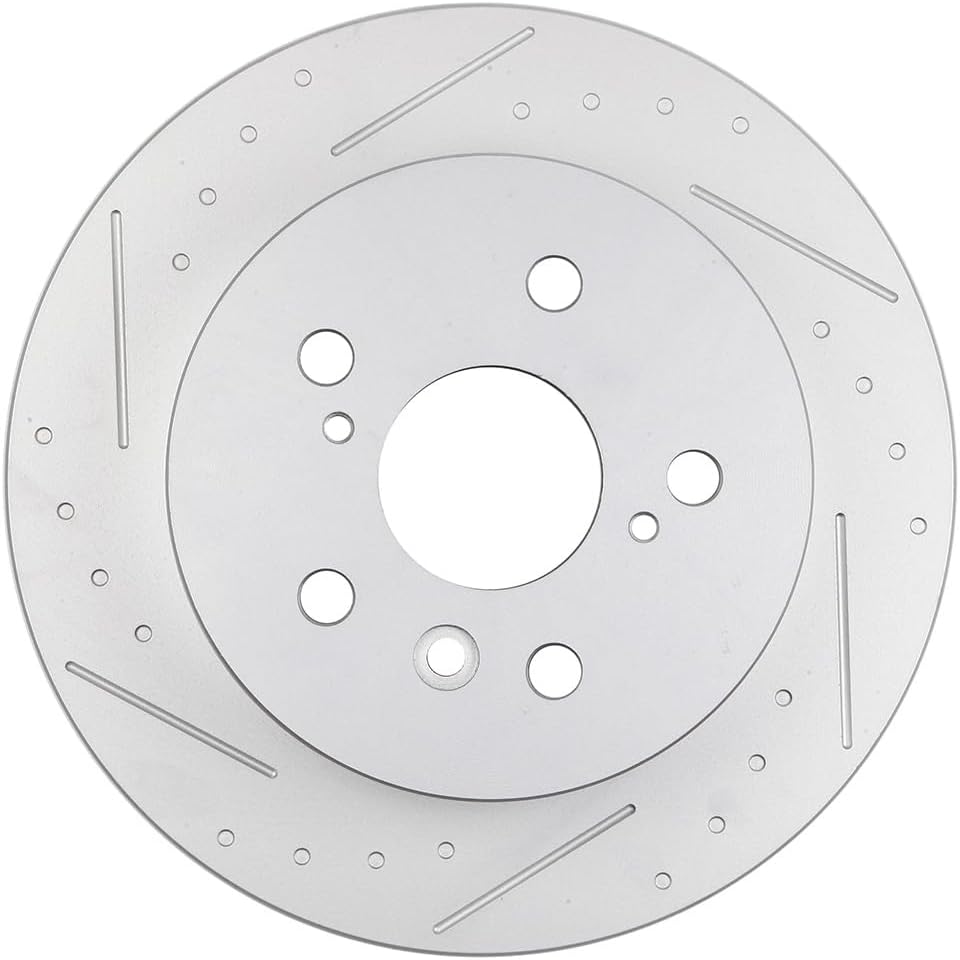 SCITOO For Toyota Brake Kits, Brakes Rotors Ceramic Brake Pads Fit for 2013 2014 2015 2016 2017 for Lexus ES300h, 2007-2012 for Lexus ES350, 2008-2014 for Toyota Avalon, 2007-2011 for Toyota Camry