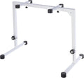 K&M - Konig & Meyer 18810.015.76 Table Style Keyboard Stand Omega - Sturdy Heavy Duty Adjustable Frame - Folds Flat Portable - Fits Piano and Electric Keyboards - For Adult and Youth Musicians - White